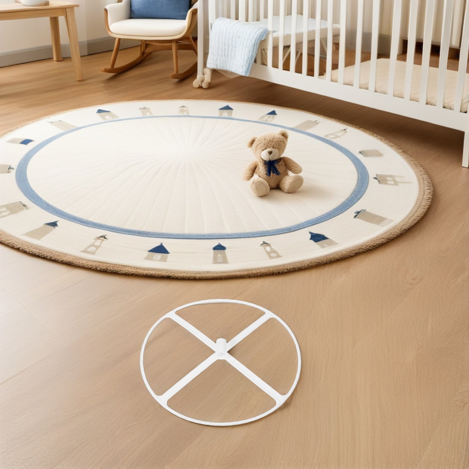 Baby Nursery Frames - Suporte universal para rede de berço,