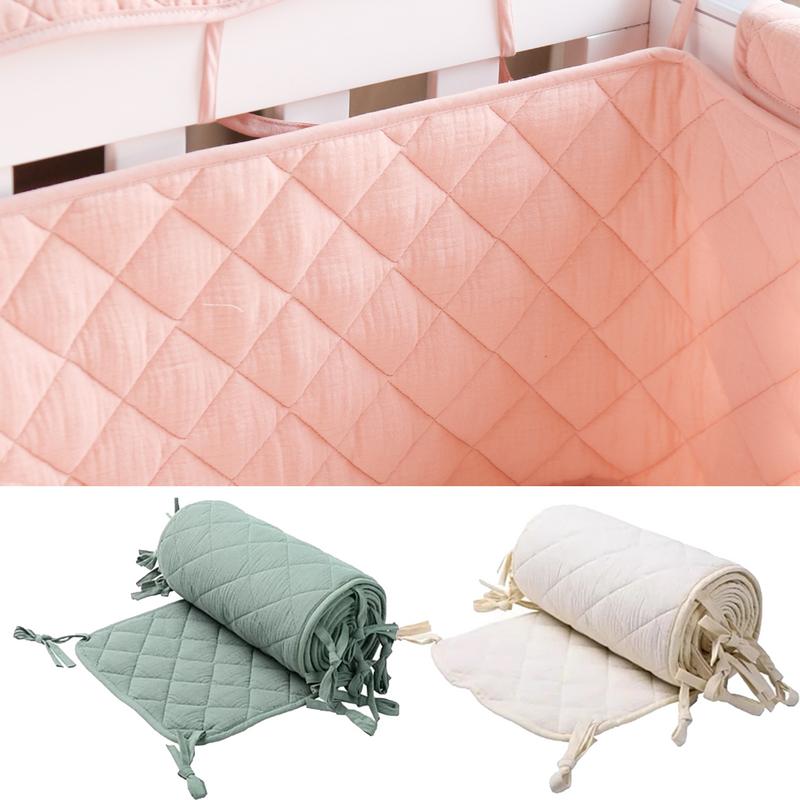 Baby Nursery Decor Girl - Amortecedor para cama de bebê, cerca,