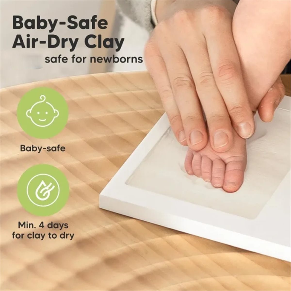 Baby Nursery Frames - Kit de Lembrança de Impressão de