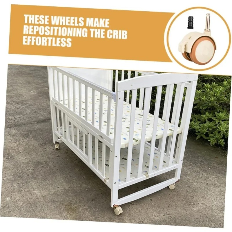 2/4/6/8 Peças Rodízios Giratór - Baby Nursery Trolley avaliação e preço