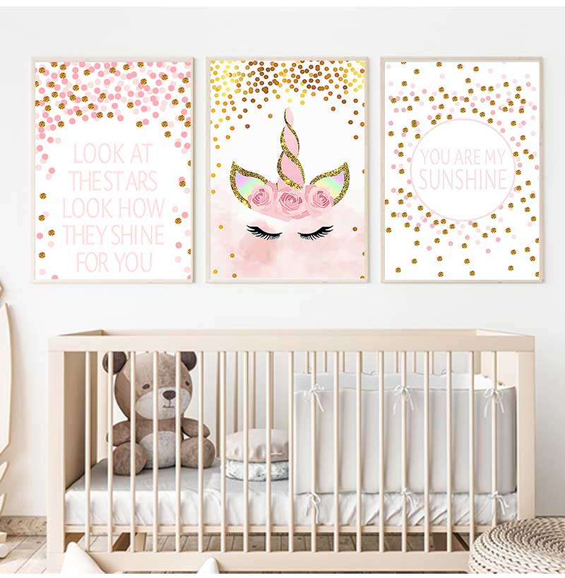 Quadro Decorativo para Quarto  - Baby Girl Nursery Quotes avaliação e preço