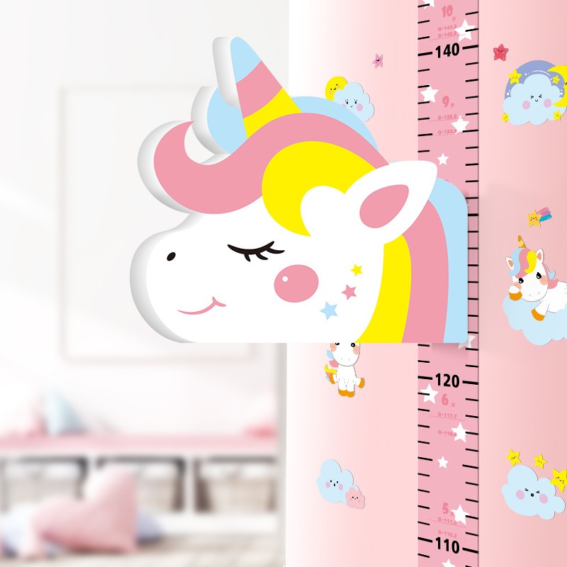 Régua girafa 3d altura adesivo - Baby Girl Nursery Quotes avaliação e preço
