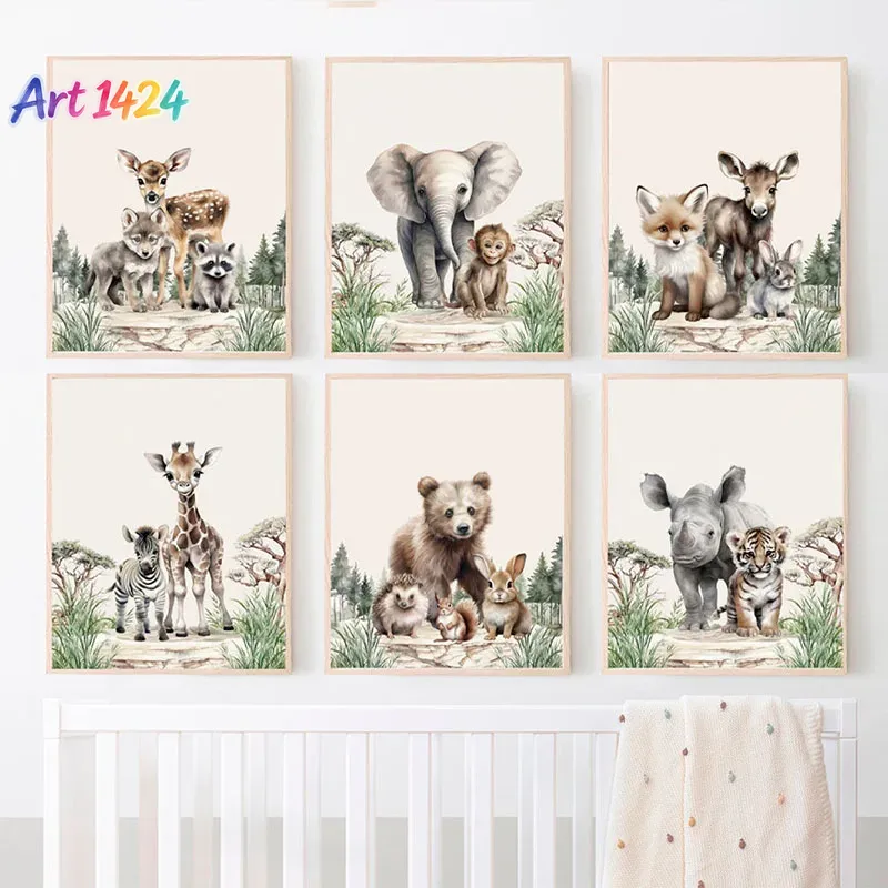 1 unidade (sem moldura) Pintur - Baby Nursery Frames avaliação e preço